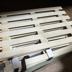 【取引中】ダブルサイズ用すのこ　下敷き用　ベッドやマットレスのカビ防止にの画像