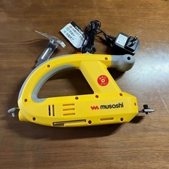 【美品】草刈機　充電式　ムサシ（WE-750）の画像