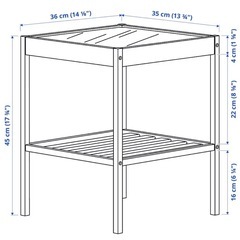 NESNA ネスナ　サイドテーブルの画像