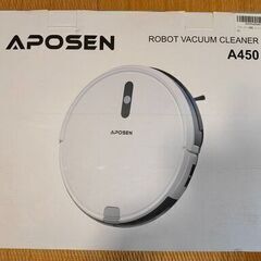 【新品未使用品】APOSEN ロボットクリーナー　A450　白色