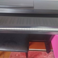【急募】ヤマハ 電子ピアノ 椅子付き  の画像