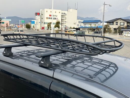 【値下げ】【画像更新】ルーフキャリア、ラック・バー・システムキットセット(THULE)