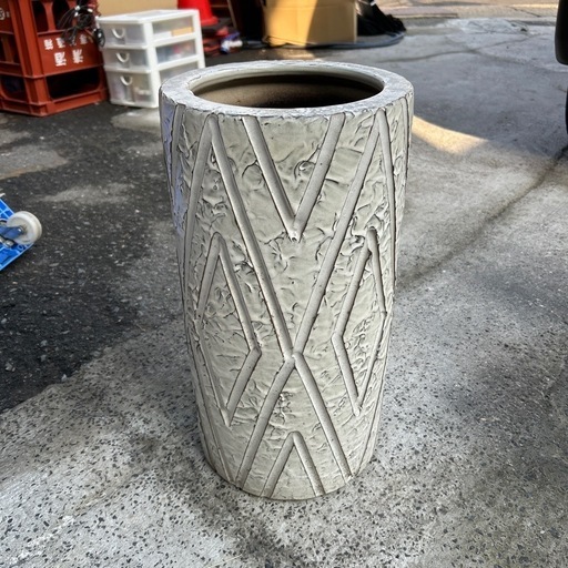 傘立て　陶器製