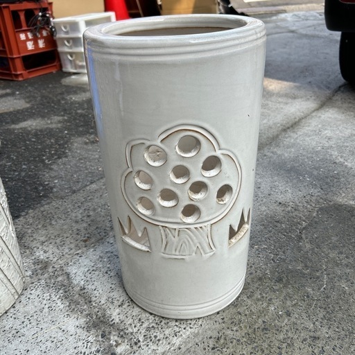 傘立て　陶器製