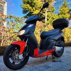 ★aprilia SPORTCITY CUBE250ie GIVI製トップケース 快調激速 走行2.5万km台★東京/大田区【下取OK】の画像