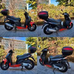 ★aprilia SPORTCITY CUBE250ie GIVI製トップケース 快調激速 走行2.5万km台★東京/大田区【下取OK】の画像