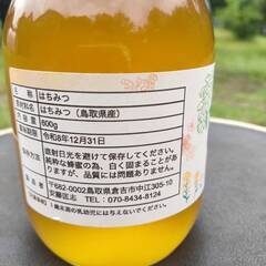 【百花蜜】はちみつ 600g 1瓶 蜂蜜 ハチミツ セイヨウミツバチ 鳥取県産の画像