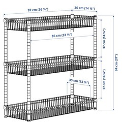 IKEA シェルフユニット　の画像