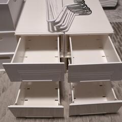 ニトリ Nインボックス6個 無印良品 引き出し4つの画像
