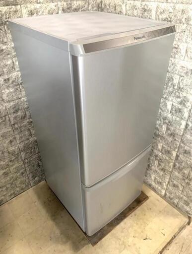 ②日本メーカーパナソニック製　5,000円　冷凍冷蔵庫 138L　配送お手伝可