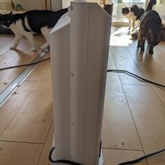 加湿器＆人感センサー付パネルセラミックヒーターの画像