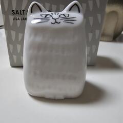 【新品未使用】Lisa Larson /リサラーソン猫の塩と胡椒入れセットの画像
