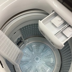 0215 美品 Haier 全自動洗濯機 5.5Kg 2024年製 の画像