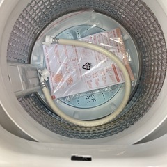 0215 美品 Haier 全自動洗濯機 5.5Kg 2024年製 の画像