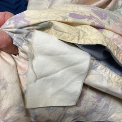 取引中【差し上げます】掛け布団の画像