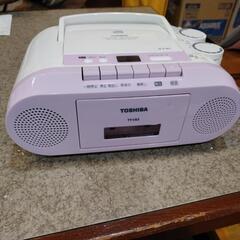TOSHIBA　CDラジカセ