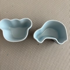 LE CREUSET ル・クルーゼ食器セット　離乳食　水色