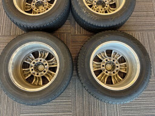 ハイエース用 トヨタアルミホイール スタッドレスタイヤ 215/65R16 4本セット