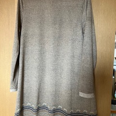 レディース冬長袖チェニックの画像