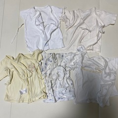 ファミリア等　ベビー肌着5枚セット　50-60の画像