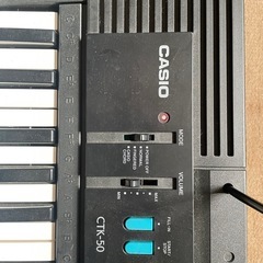 【決定済】CASIO 電子ピアノ　キーボードの画像