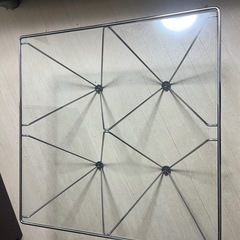 【お渡し予定あり】ガラステーブル