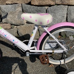 子供の自転車18インチ(女の子用)