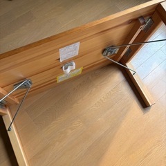 【2/25迄】無印良品 パイン材ローテーブルの画像