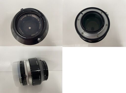 Nikon Nikomat FTN フィルム一眼レフカメラ シルバー ボディ レンズ 1:1.4 f=50mm ニコン 現状品 札幌市