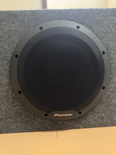 TS-WX1010A パイオニア カロッツェリア 25cmウーハー搭載パワードサブウーファー（チューンアップウーファー） リモコン付き