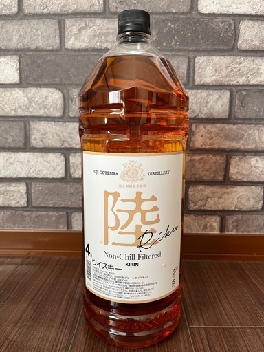 【お得!!】陸ウイスキー4L