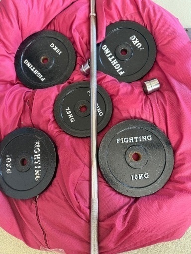 ベンチプレス　筋トレセット一式　97.5kg