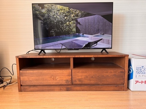 【最終値下げ】【大川家具】テレビ台