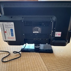 24型テレビ　ジャンク品の画像