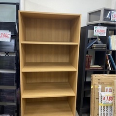 0円! 無料! お譲り先探してます! 棚 4段 本棚 シェルフ ...