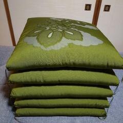 【お話し中です】来客用の座布団（銘仙判）①　１枚〜１０枚まで、まとめて何点でも。　ご希望の数だけどうぞ！の画像