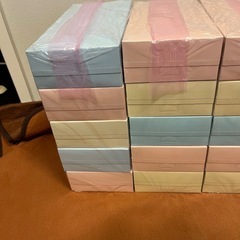 ティッシュ　ペーパー　BOX 箱　300枚　150組　20箱　セット の画像