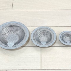 排水溝のゴミ受け ステンレス