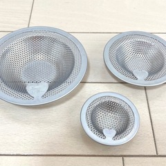 排水溝のゴミ受け ステンレスの画像