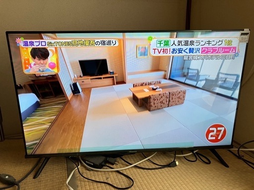 Hisense製40型液晶型ネットテレビ