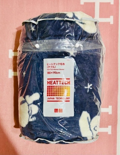 UNIQLO ユニクロ スヌーピー毛布 ヒートテック毛布 ダブル 感謝価格