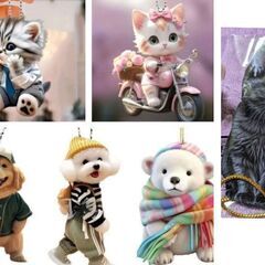 チワワ/アクリルキーホルダー（新品）の画像