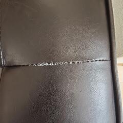 ヴィンテージ風 椅子 オットマンの画像