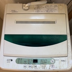 4.5kg洗濯機 水漏れ有の画像