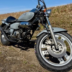 HONDA ホンダ マグナ50 AC13 新品交換多数 カスタムペイント仕様 4スト 実働車両 50cc 原付 アメリカン 現状の画像