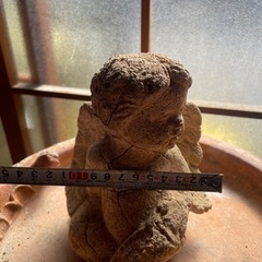 テラコッタ　天使の置物の画像