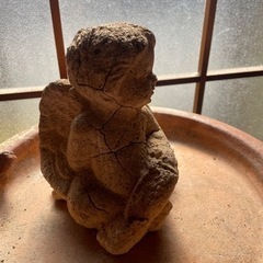 テラコッタ　天使の置物の画像