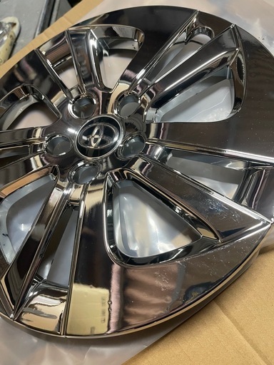 50プリウス純正ホイールキャップメッキ加工品(ジャンク) (NG) 水野の