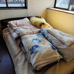 セミダブルベッド マットレスセットの画像