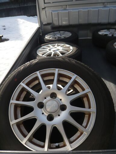 【溝高】Maxrun Efficia 175/65R14 2022年　アルミホイール　４本